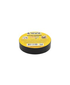 Изоляционная лента MASTERTOOL 0.15 мм, 17 мм, 10 м, черная, 10 шт., фото  | SNABZHENIE.com.ua