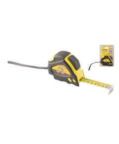 Рулетка MASTERTOOL 5 м, 19 мм, 2 магнітні фіксатори, фото  | SNABZHENIE.com.ua