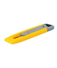 Нож MASTERTOOL трапециевидный с безопасным пластиковым лезвием, фото  | SNABZHENIE.com.ua