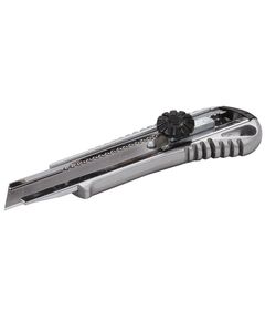 Нож MASTERTOOL 18 мм с металлической направляющей и замком, фото  | SNABZHENIE.com.ua