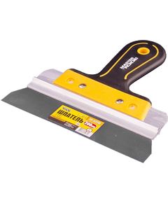 Шпатель MASTERTOOL AL-PROFI 200x35 мм с TPR ручкой, фото  | SNABZHENIE.com.ua