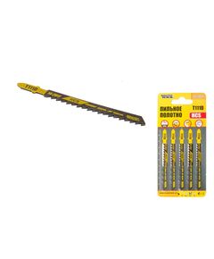 Полотно для лобзика MASTERTOOL по дереву 100 мм, 5 шт, 6 зубьев на дюйм T111D, фото  | SNABZHENIE.com.ua