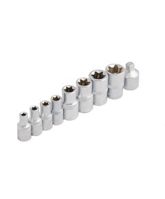 Набор насадок MASTERTOOL E-TORX 9 шт (1/4-16) 78-1409, фото  | SNABZHENIE.com.ua