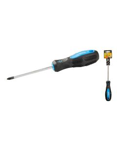 Отвёртка MASTERTOOL РН2x100 мм крестовая, фото  | SNABZHENIE.com.ua
