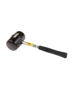 Киянка резиновая MASTERTOOL 75 мм, 680 г, металл, черная, фото  | SNABZHENIE.com.ua