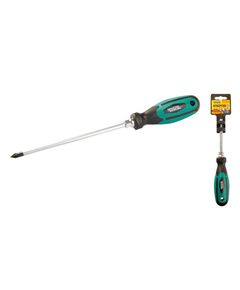 Отвірка крестова MASTERTOOL РН1х150 мм посилена, фото  | SNABZHENIE.com.ua