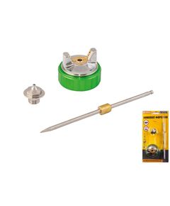 Комплект форсунок LVLP MASTERTOOL Ø1.3 мм, модель 81-8693, фото  | SNABZHENIE.com.ua
