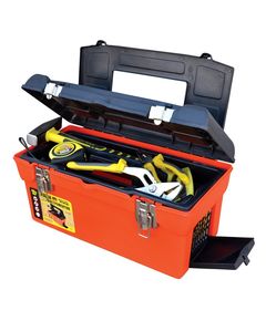 Ящик для інструмента MASTERTOOL 16.5 з металевими замками (420x225x210 мм), фото  | SNABZHENIE.com.ua