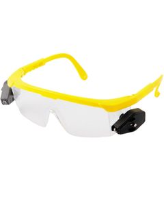Очки защитные MASTERTOOL КОМФОРТ с LED-подсветкой, регулируемые, фото  | SNABZHENIE.com.ua