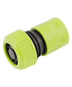 Конектор MASTERTOOL 3/4 з клапаном STOP 92-9316 для шланга, фото  | SNABZHENIE.com.ua