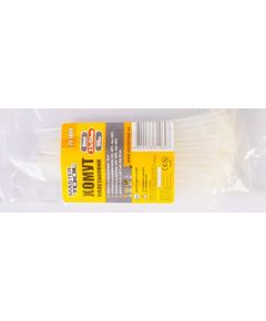 Хомут пластиковый MASTERTOOL 2.5x150 мм, 100 шт, белый, фото  | SNABZHENIE.com.ua