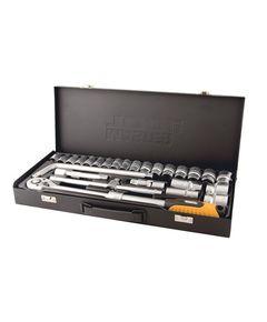 Набір насадок MASTERTOOL PROFI CrV 1/2 8-32 мм, 26 шт, кейс 72Т, фото  | SNABZHENIE.com.ua