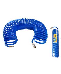 Шланг спіральний поліуретановий MASTERTOOL 8x12 мм, 20 м, фото  | SNABZHENIE.com.ua