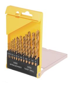 Набор сверл MASTERTOOL HSS 13 шт (2-8 мм) в кейсе, фото  | SNABZHENIE.com.ua