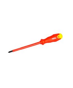 Диэлектрическая отвертка MASTERTOOL PH2x125 мм, 1000 В, фото  | SNABZHENIE.com.ua