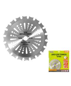 Диск для триммера MASTERTOOL SPIKE 255мм, 40Т, побідитова напайка, фото  | SNABZHENIE.com.ua