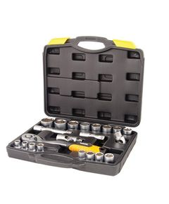 Набор насадок MASTERTOOL PROFI CrV 1/2, 21 шт., фото  | SNABZHENIE.com.ua