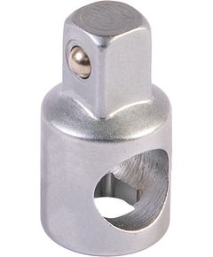 Переходник MASTERTOOL 1/2H-3/8B CRV с отверстием для воротка, фото  | SNABZHENIE.com.ua