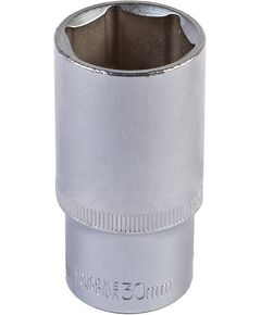 Подовжена торцева насадка 6-гранна MASTERTOOL 1/2 30 мм CRV 78-0530, фото  | SNABZHENIE.com.ua