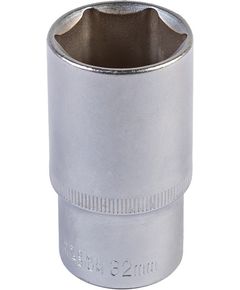 Удлиненная торцевая насадка MASTERTOOL 1/2 32 мм CRV 78-0532, фото  | SNABZHENIE.com.ua