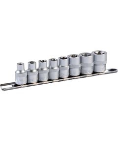 Набор насадок MASTERTOOL E-TORX 3/8 E8-E20, 8 шт, фото  | SNABZHENIE.com.ua