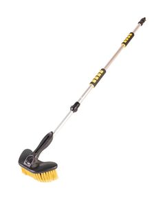 Телескопическая щетка MASTERTOOL 200 мм, длина 1070-1680 мм, фото  | SNABZHENIE.com.ua