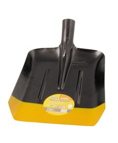 Лопата совковая MASTERTOOL 235x285 мм черно-желтая, фото  | SNABZHENIE.com.ua