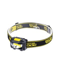 Налобний фонар MASTERTOOL, 3 режими, COB LED, 3xAAA, фото  | SNABZHENIE.com.ua