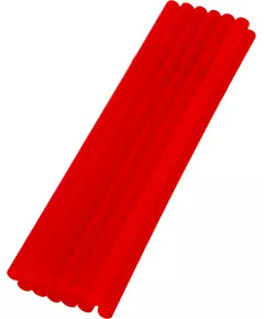 Стрижні клейові MASTERTOOL 7.2х200 мм 12 шт червоні 42-1159, фото  | SNABZHENIE.com.ua
