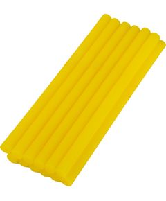 Клеевые стержни MASTERTOOL 11.2x200 мм, желтые, 12 шт, фото  | SNABZHENIE.com.ua