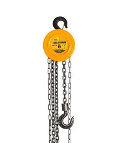 Таль ручний MASTERTOOL 1 т, 3 м, ланцюг, круглий блок 86-9110, фото  | SNABZHENIE.com.ua