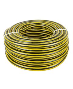Шланг поливочный MASTERTOOL PCHELKA 3/4, 25 м, черно-желтый, фото  | SNABZHENIE.com.ua
