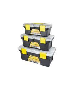 Ящики для инструмента MASTERTOOL 3 шт с органайзерами 79-2008, фото  | SNABZHENIE.com.ua