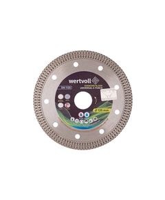 Диск алмазний WERTVOLL X-FORCE 125мм для керамогранита, 10мм DM-1125, фото  | SNABZHENIE.com.ua