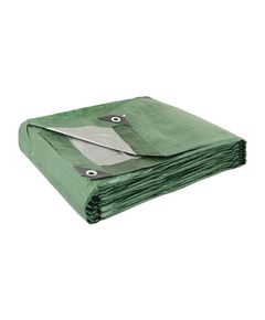 Тент MASTERTOOL 5x6 м двосторонній 130 г/м² хаки/срібло 89-1506, фото  | SNABZHENIE.com.ua