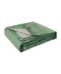 Тент MASTERTOOL 5x8 м двусторонний 130 г/м² хаки/серебро, фото  | SNABZHENIE.com.ua