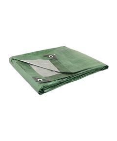 Тент MASTERTOOL 2x3 м двусторонний 130 г/м² хаки/серебро, фото  | SNABZHENIE.com.ua