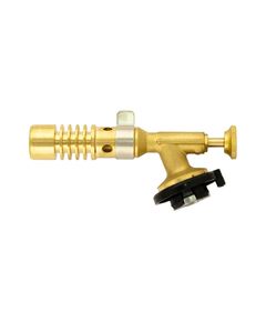 Горелка MASTERTOOL Гелиос для газового баллона Ø22 мм, 1300°C, латунь, фото  | SNABZHENIE.com.ua