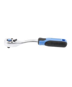 Изогнутая трещотка с кнопкой 1/4" и 72 зубца HOEGERT HT1R324, фото  | SNABZHENIE.com.ua
