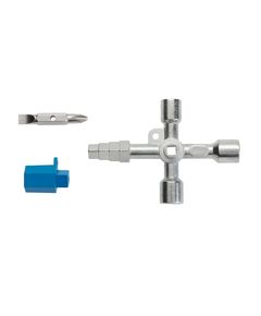 Ключ для електротехнічних шаф 9 в 1 HOEGERT HT1W761, фото  | SNABZHENIE.com.ua
