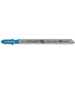 Полотно для электролобзика по дереву 100 мм, 10 TPI, 2 шт HOEGERT, фото  | SNABZHENIE.com.ua