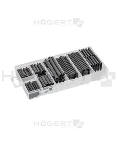 Набор термоусадочных трубок HOEGERT HT8G501, 127 шт., фото  | SNABZHENIE.com.ua