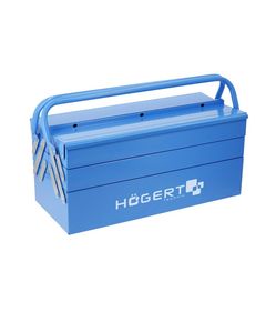 Металлический ящик для инструментов 5 отделений 45x20,5x20 см HOEGERT, фото  | SNABZHENIE.com.ua