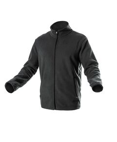 Флисовая толстовка HOEGERT PASADER, черная, модель HT5K384-S, фото  | SNABZHENIE.com.ua