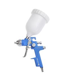 Пневматичний фарбопульт тип HVLP, діаметр форсунки 0,8 мм 100 мл HOEGERT HT4R718, фото  | SNABZHENIE.com.ua
