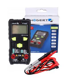 Цифровий мультиметр FULL-SMART HOEGERT HT1E605, фото  | SNABZHENIE.com.ua