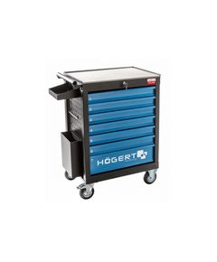 Инструментальная тележка HOEGERT HT7G059 с инструментами, 7 предметов, фото  | SNABZHENIE.com.ua