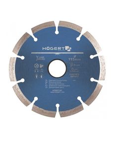 Алмазный отрезной диск 230 мм, turbo, лазерная сварка HOEGERT HT6D746, фото  | SNABZHENIE.com.ua