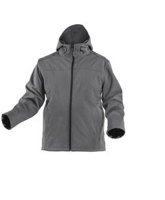 Куртка HOEGERT Softshell INN, графит, 2XL, фото  | SNABZHENIE.com.ua