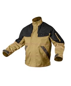 Куртка рабочая HOEGERT EDGAR бежевая, 3XL, фото  | SNABZHENIE.com.ua